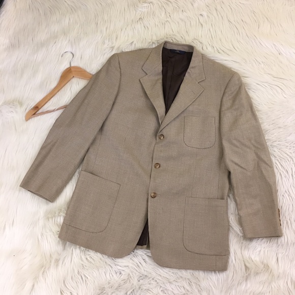 Brooks Brothers Other - 🍁 Brooks Brothers 346 Houndstooth WoolSilk Blazer